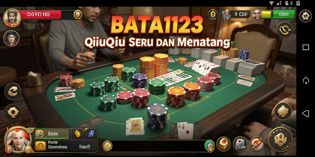 Screenshot menunjukkan gameplay menarik dari BATA123 QiuQiu.