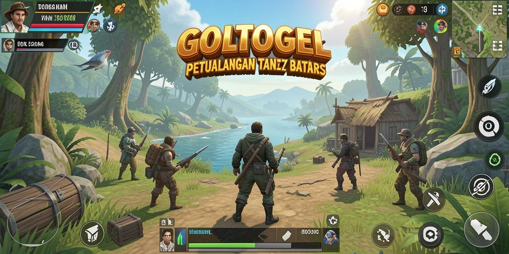 Gameplay GOLTOGEL dengan grafik petualangan yang menakjubkan.