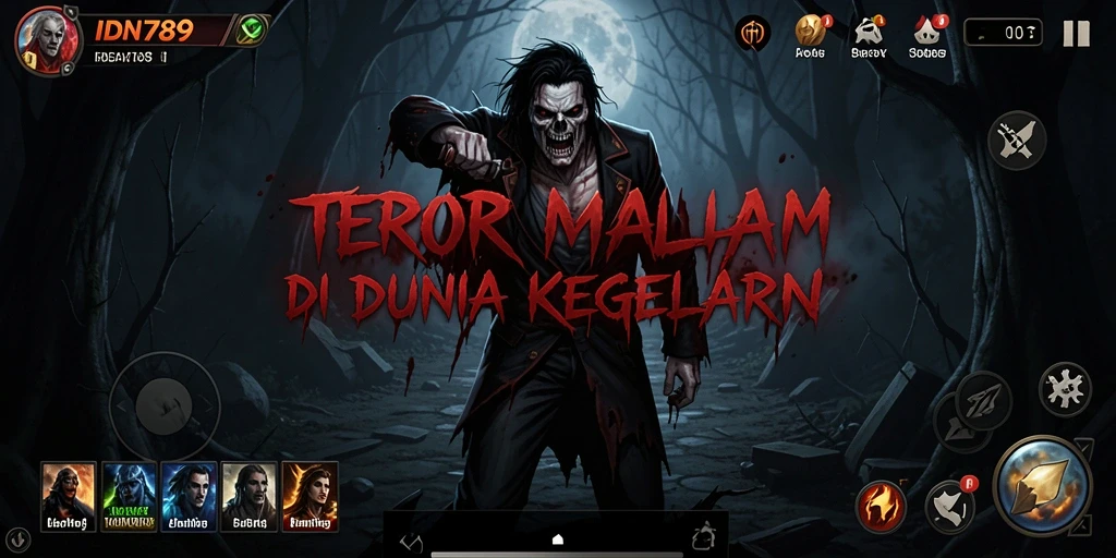 Gameplay mencekam di IDN789 dengan suasana Horror yang menakutkan.