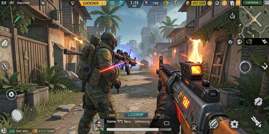 Tangkapan layar dari gameplay LUCKSVIP yang mendebarkan dan penuh aksi.
