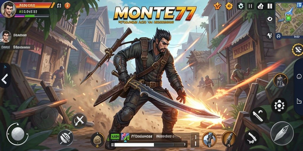 Gameplay seru dan mendebarkan dalam MONTE77.