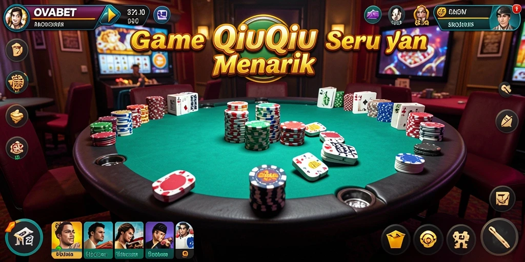 Skrinsut gameplay QiuQiu yang mendebarkan di OVABET.