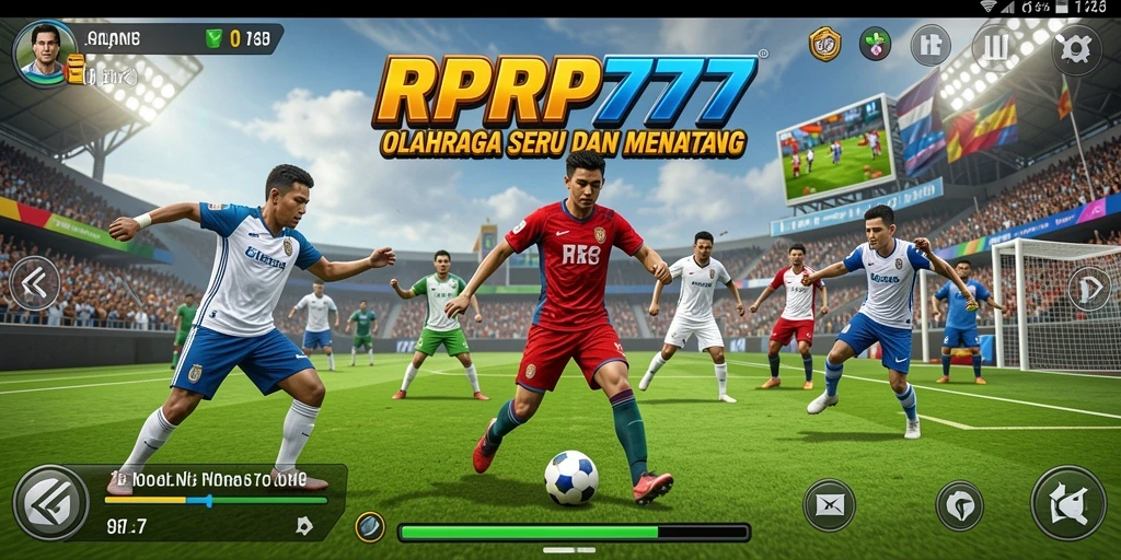 Tampilan gameplay RPRP777 yang dinamis dan menarik.