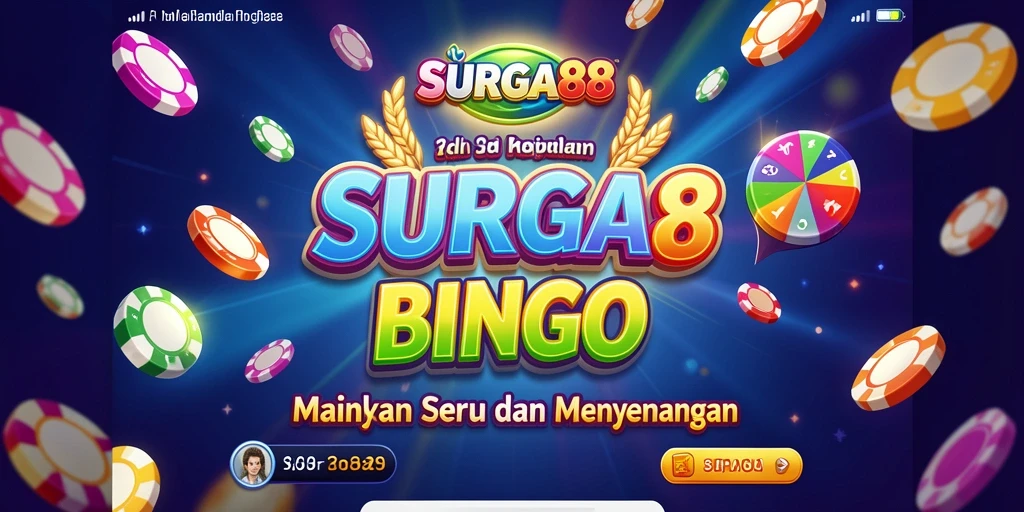 Tampilan gameplay seru dari game Bingo SURGA88.