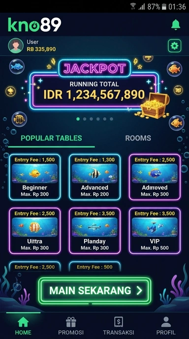 Tampilan terbaru dari katalog aplikasi di kno89.